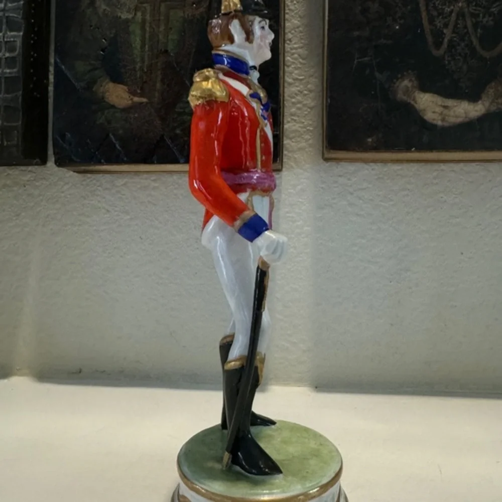 Muller Volksted Antique 2nd Regiment Cold Steam Foot Guard Captain‎ Rare Figure